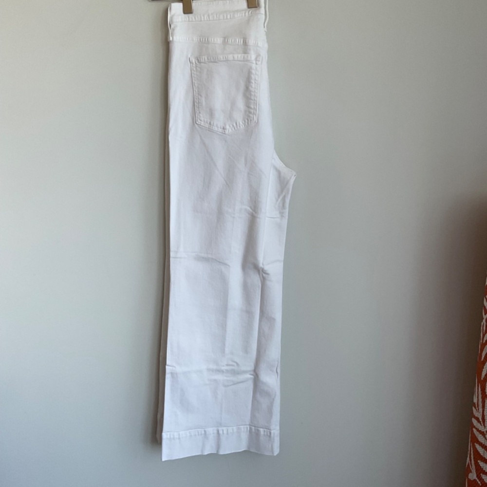 NWT J. Crew Women’s White Wide-leg denim trouser SZ Various - Picture 5 of 16